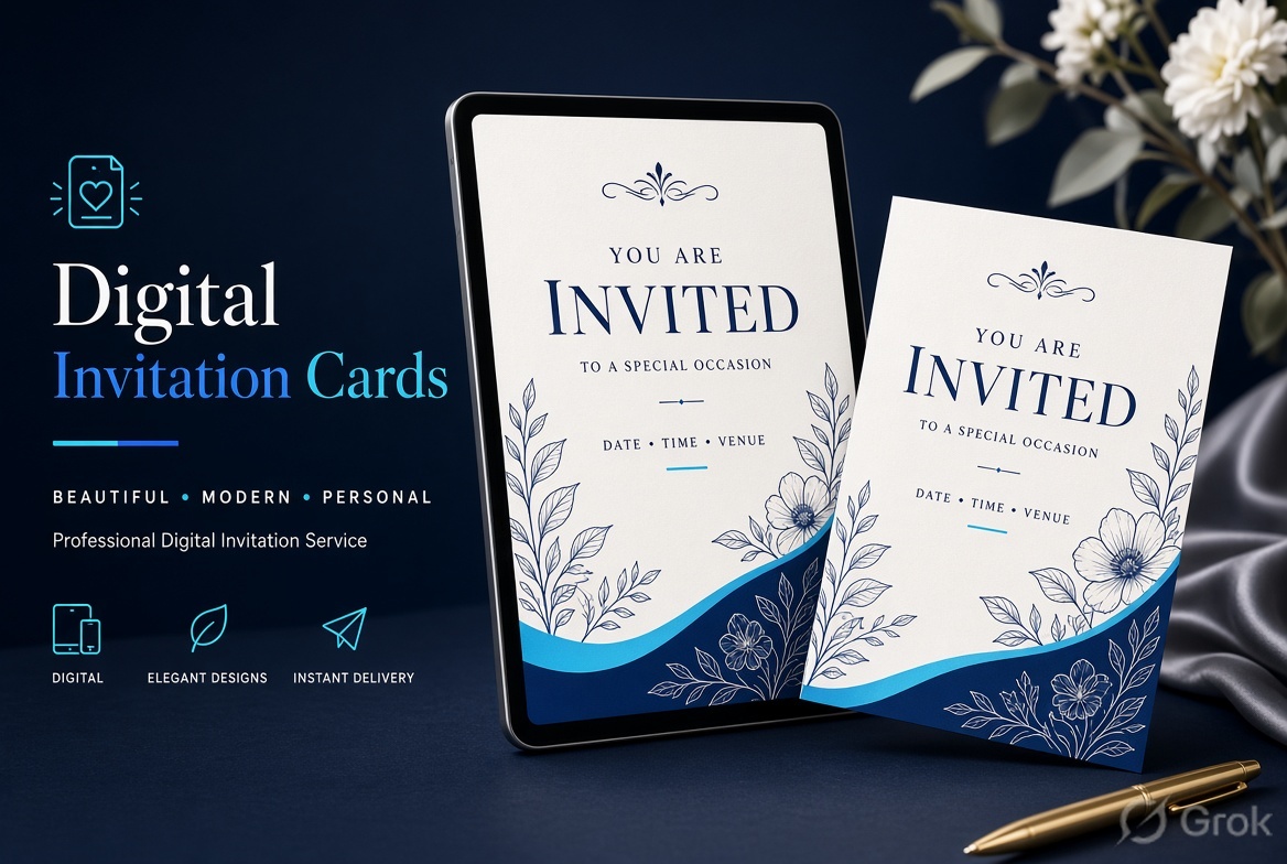 digital invitation card