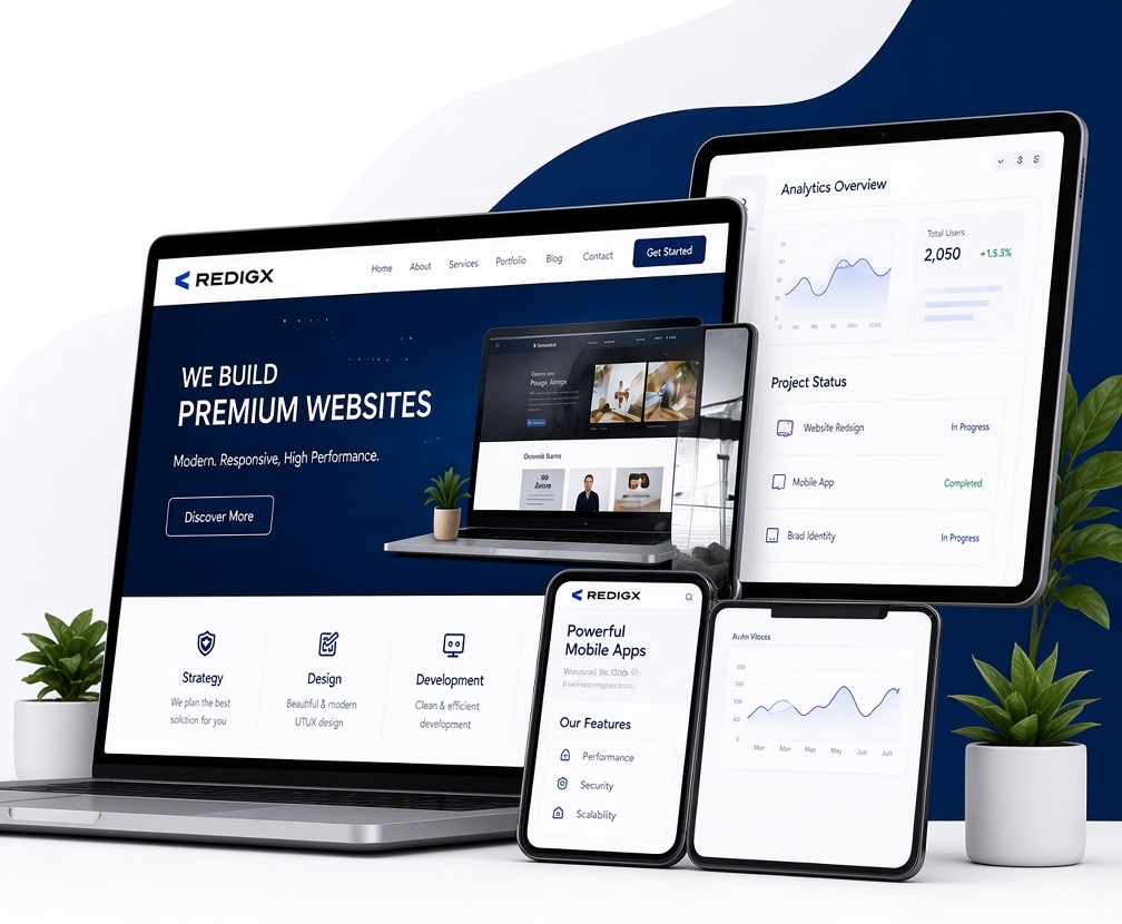 REDIGX website and mobile application services