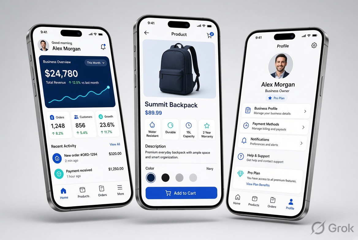 mobile application