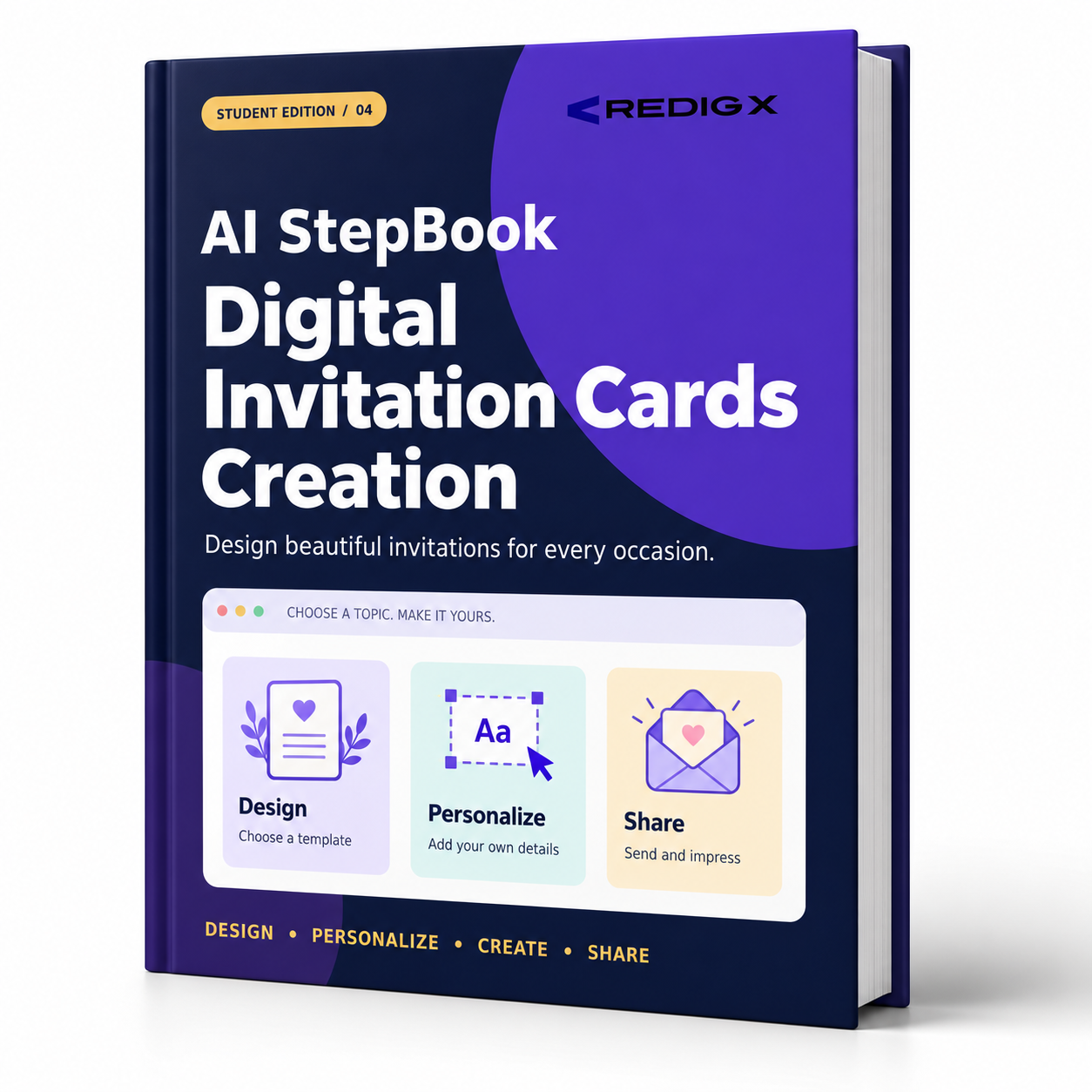Digital Invitation Cards Creation book cover