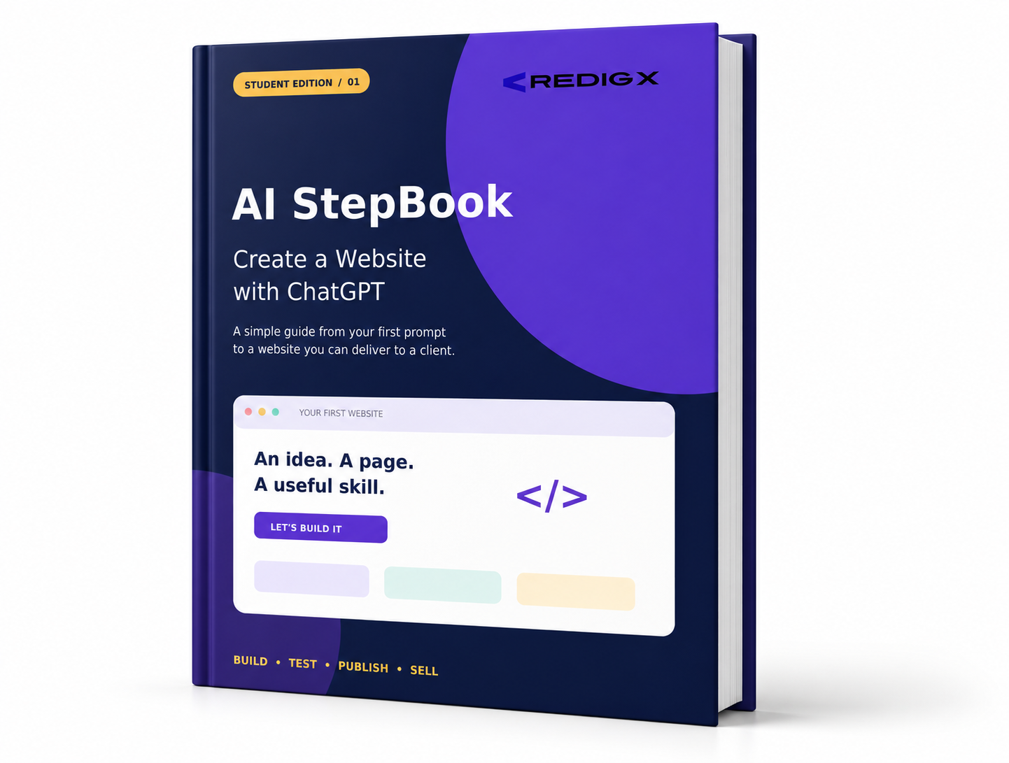 Create a Website with ChatGPT Stepbook